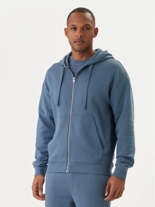 Zdjęcie produktu HUGO Bluza Dapozip 50548651 Niebieski Relaxed Fit
