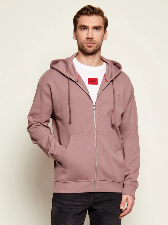 Zdjęcie produktu HUGO Bluza Dapozip | Relaxed fit różowy