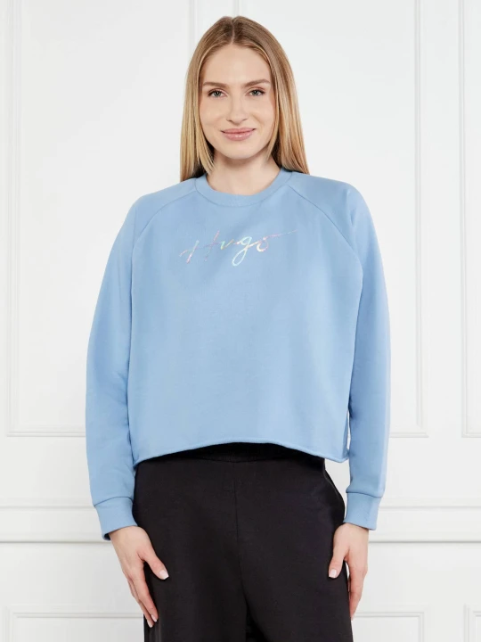 Zdjęcie produktu HUGO Bluza Darace | Loose fit błękitny