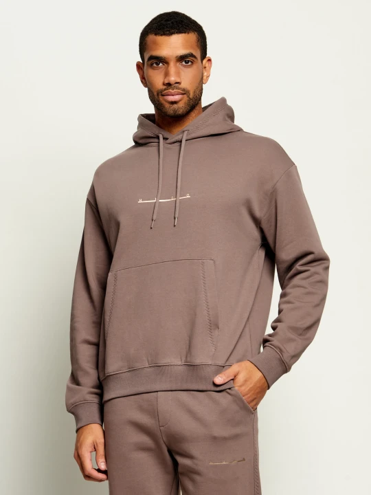 Zdjęcie produktu HUGO Bluza Datrihood | Relaxed fit brązowy