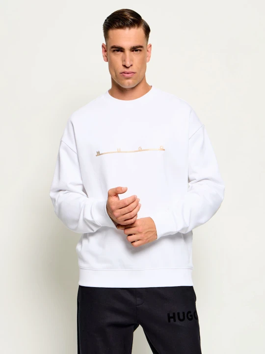 Zdjęcie produktu HUGO Bluza Datrisweat | Relaxed fit biały