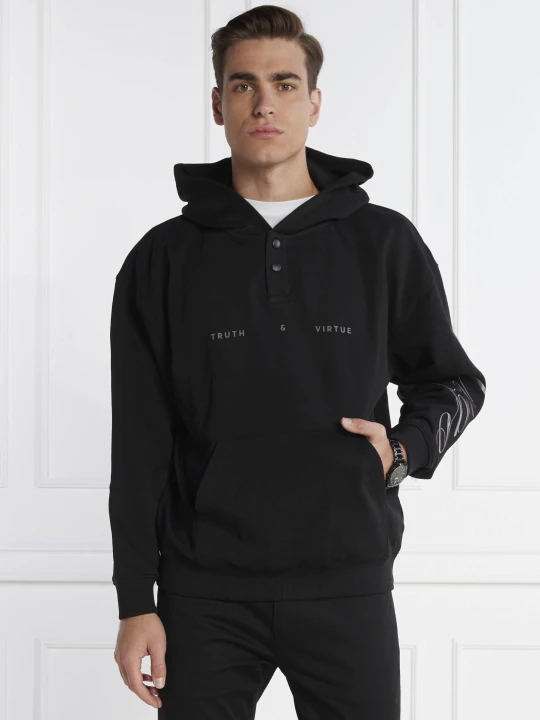 Zdjęcie produktu HUGO Bluza Datrol | Regular Fit czarny