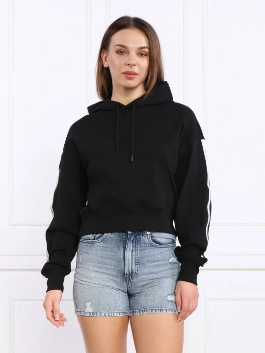Zdjęcie produktu HUGO Bluza Defira | Cropped Fit czarny