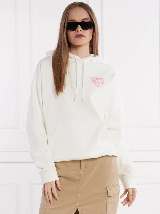 Zdjęcie produktu HUGO Bluza Delfinia | Loose fit biały
