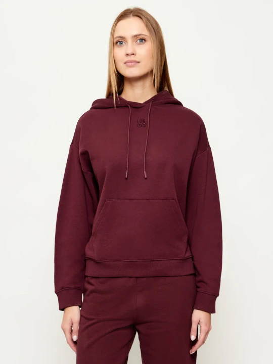 Zdjęcie produktu HUGO Bluza Delfinia | Regular Fit bordowy
