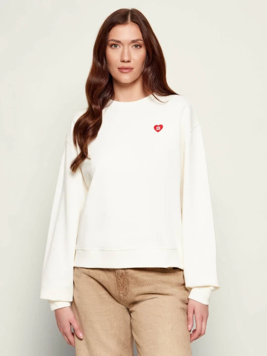 Zdjęcie produktu HUGO Bluza Deroxina_7 | Relaxed fit ecru