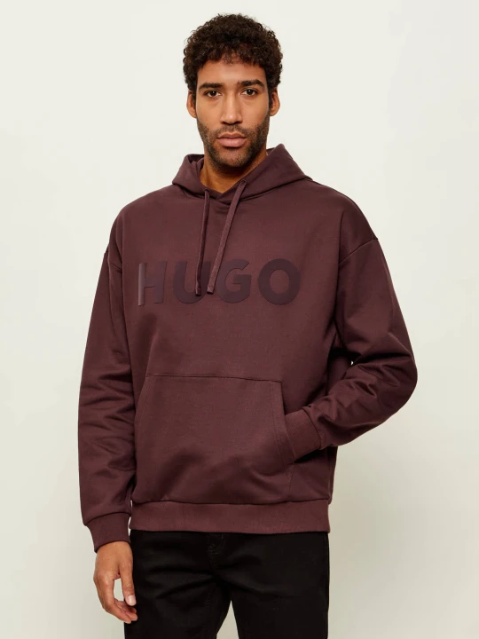 Zdjęcie produktu HUGO Bluza Ditchle | Oversize fit bordowy