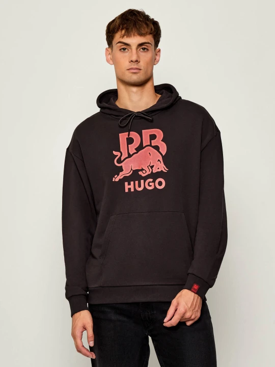 Zdjęcie produktu HUGO Bluza Doverlohood Hugo x Racing Bulls | Relaxed fit brązowy