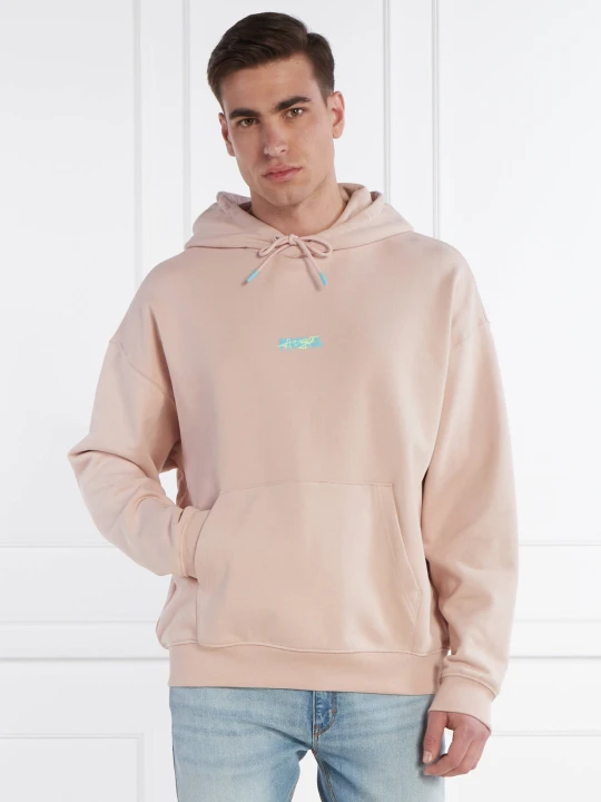 Zdjęcie produktu HUGO Bluza Dreezes | Oversize fit pudrowy róż