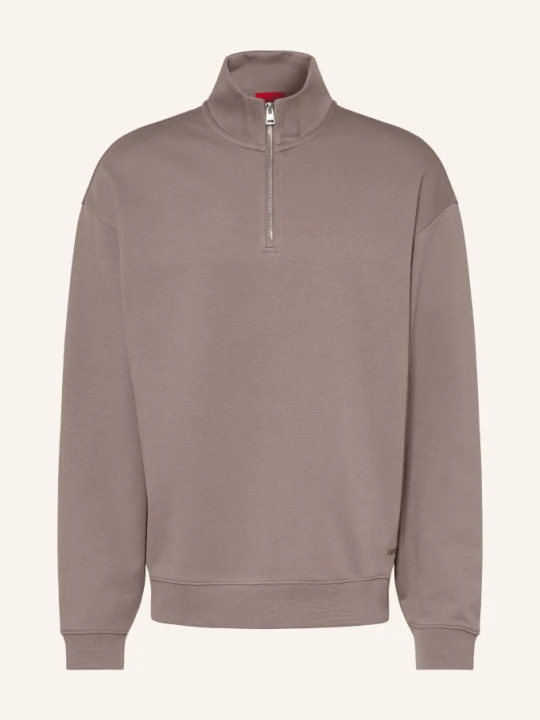 Zdjęcie produktu Hugo Bluza Dresowa Typu Troyer Dalizip beige