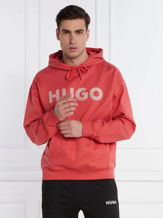 Zdjęcie produktu HUGO Bluza Drochood | Regular Fit koralowy