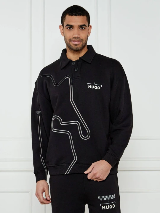 Zdjęcie produktu HUGO Bluza Drompol | Relaxed fit czarny