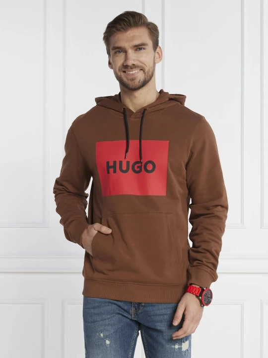 Zdjęcie produktu HUGO Bluza Duratschi223 | Regular Fit brązowy