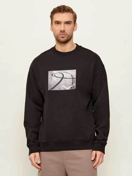 Zdjęcie produktu HUGO Bluza Dweel | Relaxed fit czarny