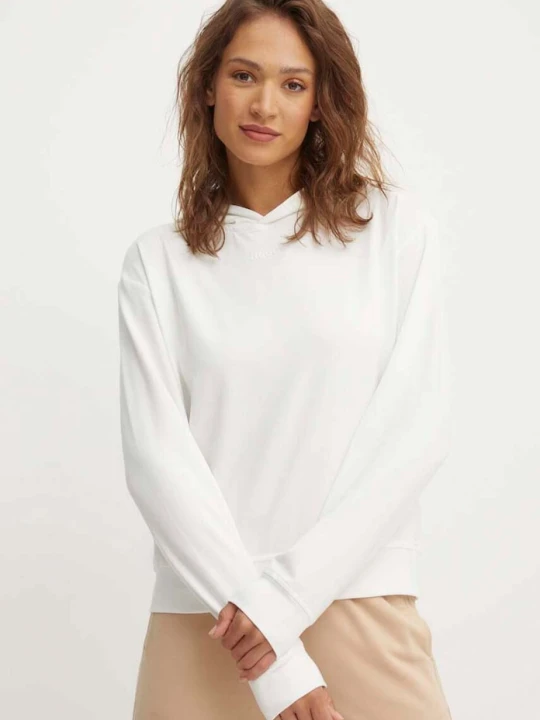 Zdjęcie produktu HUGO bluza lounge SHUFFLE_HOODIE beżowy
