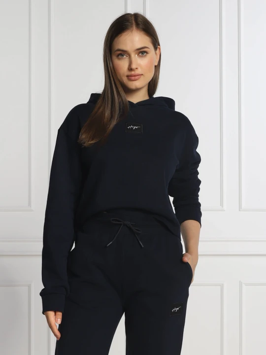 Zdjęcie produktu HUGO Bluza Nemolia_4 | Cropped Fit granatowy