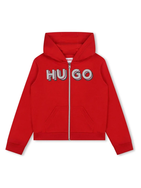 Zdjęcie produktu HUGO Bluza w kolorze czerwonym rozmiar: 128
