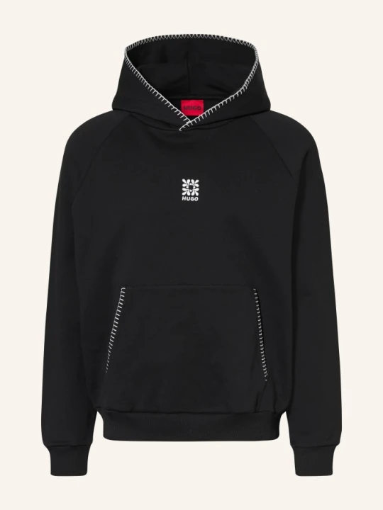 Zdjęcie produktu Hugo Bluza Z Kapturem Darohood schwarz CZARNY