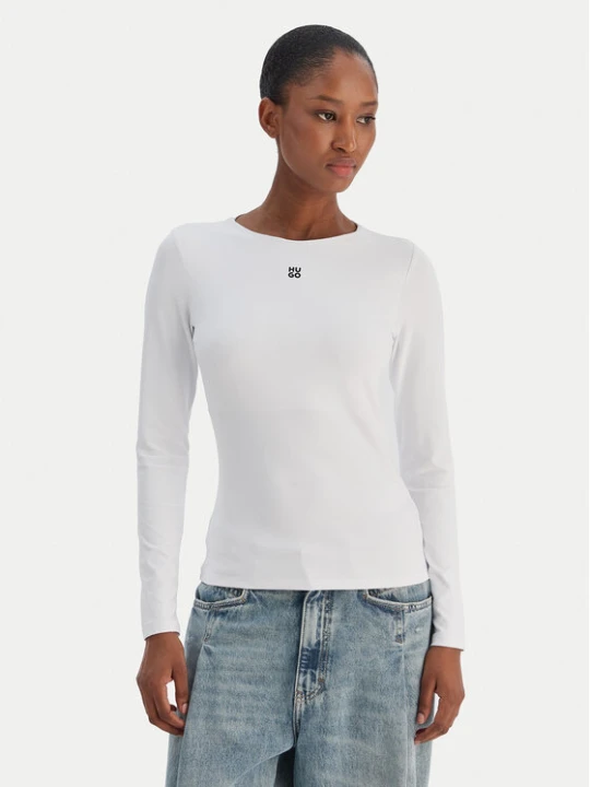 Zdjęcie produktu HUGO Bluzka Dasiia 50545208 Biały Slim Fit