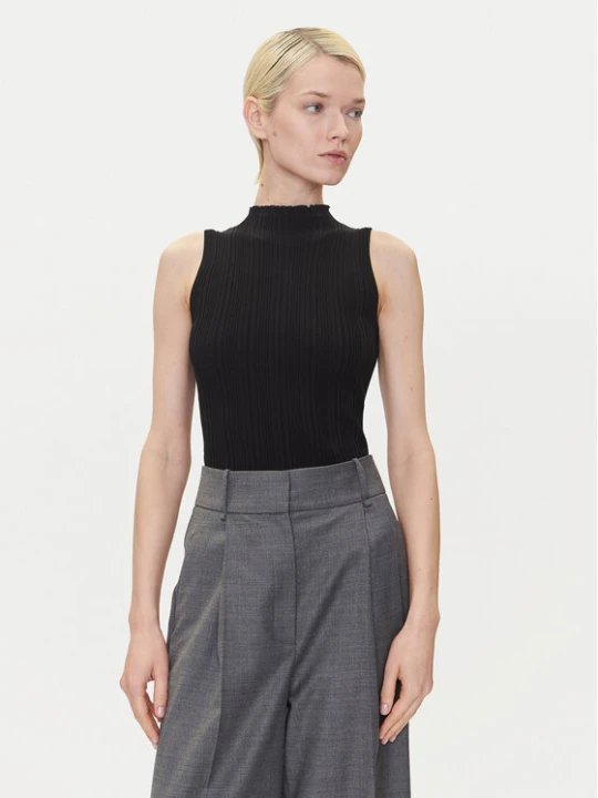 Zdjęcie produktu HUGO Bluzka Sarepilk 50542597 Czarny Slim Fit