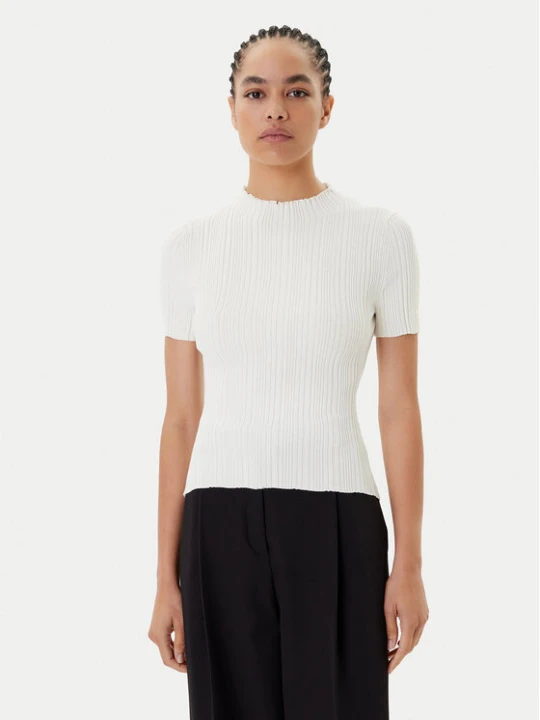 Zdjęcie produktu HUGO Bluzka Sarphapilk 50542598 Biały Slim Fit