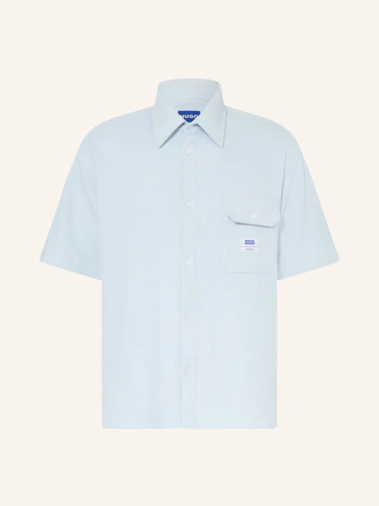 Zdjęcie produktu Hugo Bluzka Z Dzianiny Ebaffino Comfort Fit blau JASNONIEBIESKI