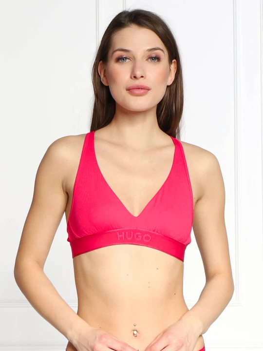 Zdjęcie produktu Hugo Bodywear Biustonosz TRIANGLE RIB różowy