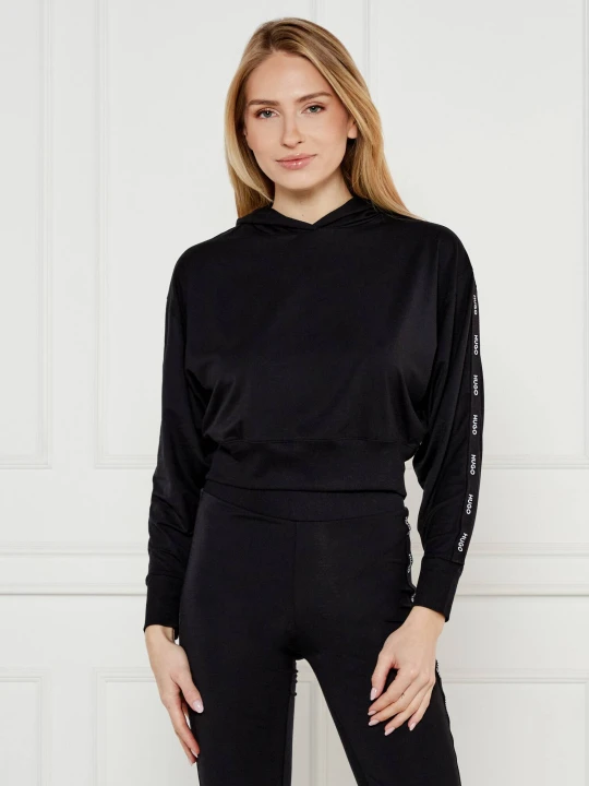 Zdjęcie produktu Hugo Bodywear Bluza HANA | Cropped Fit czarny