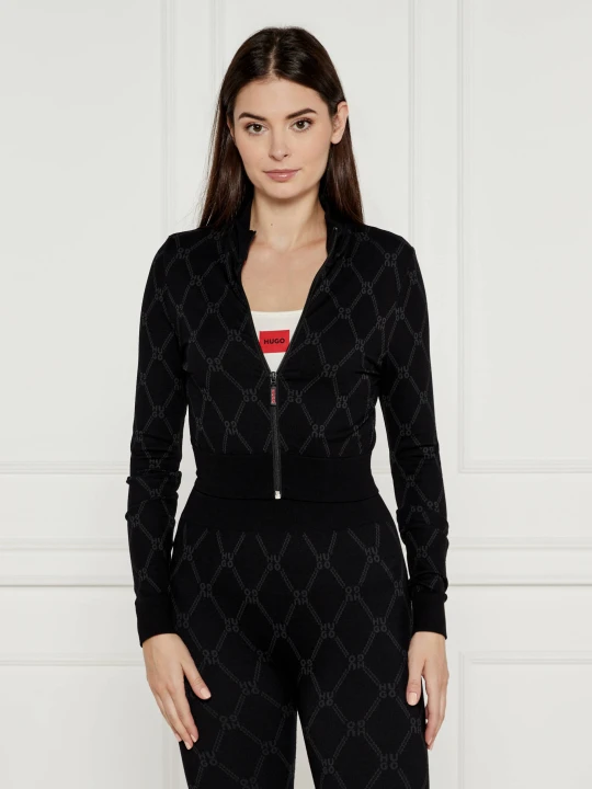 Zdjęcie produktu Hugo Bodywear Bluza KAIA | Cropped Fit czarny