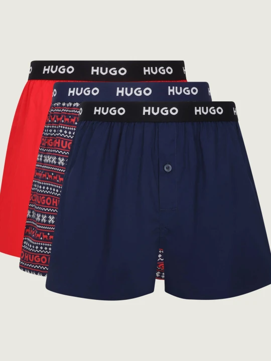Zdjęcie produktu Hugo Bodywear Bokserki 3-pack granatowy
