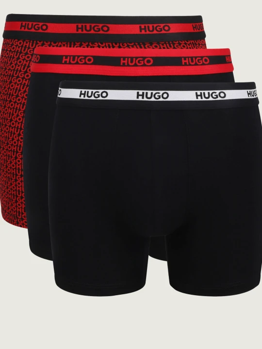 Zdjęcie produktu Hugo Bodywear Bokserki 3-pack BR PLANET DES czerwony