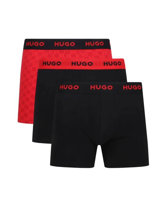 Zdjęcie produktu Hugo Bodywear Bokserki 3-pack Design czerwony