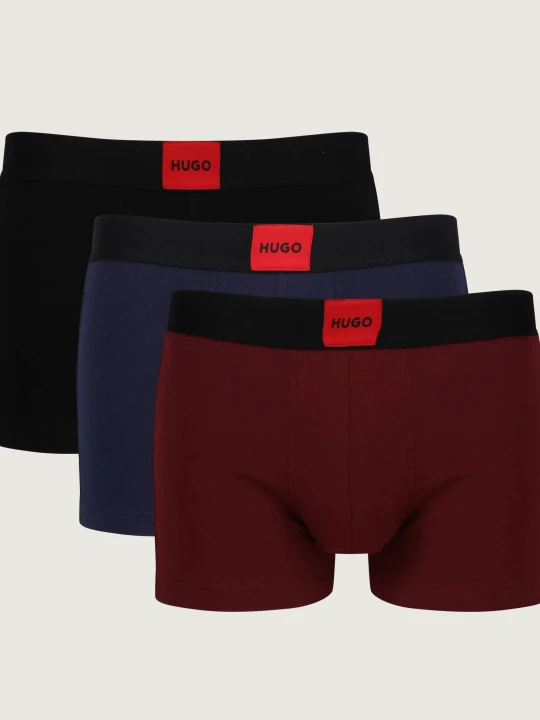 Zdjęcie produktu Hugo Bodywear Bokserki 3-pack Galaxy bordowy