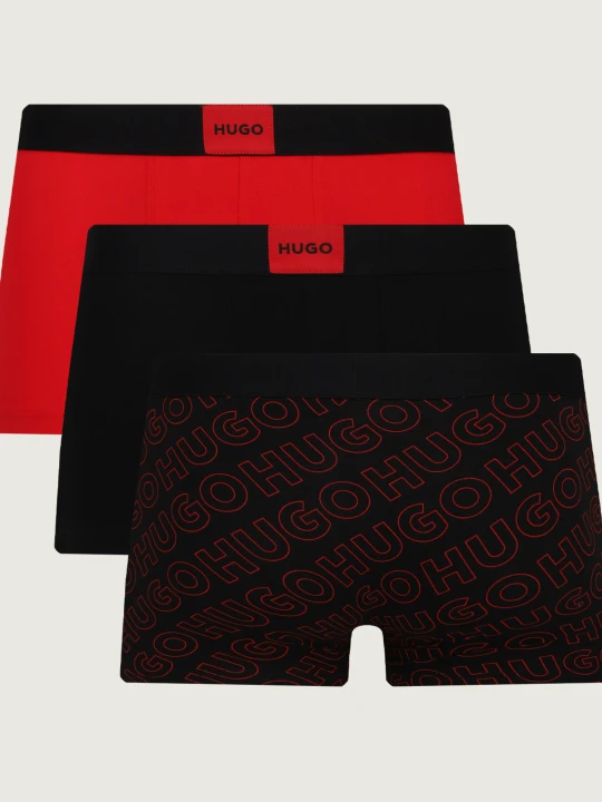 Zdjęcie produktu Hugo Bodywear Bokserki 3-pack Galaxy Des czerwony