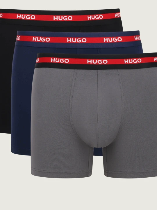 Zdjęcie produktu Hugo Bodywear Bokserki 3-pack PLANET szary