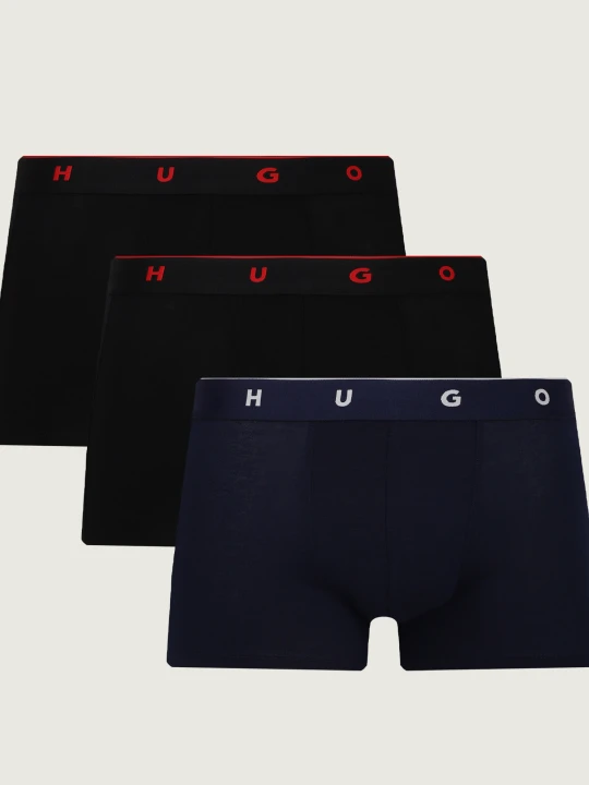 Zdjęcie produktu Hugo Bodywear Bokserki 3-pack Titan czarny
