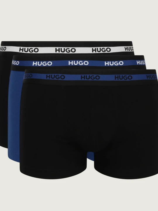 Zdjęcie produktu Hugo Bodywear Bokserki 3-pack TRUNK TRIPLET PLANET czarny