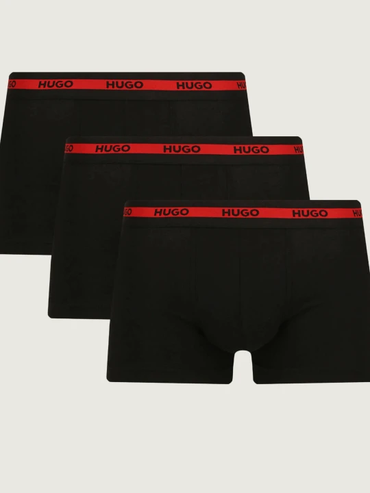 Zdjęcie produktu Hugo Bodywear Bokserki 3-pack TRUNK TRIPLET PLANET czarny