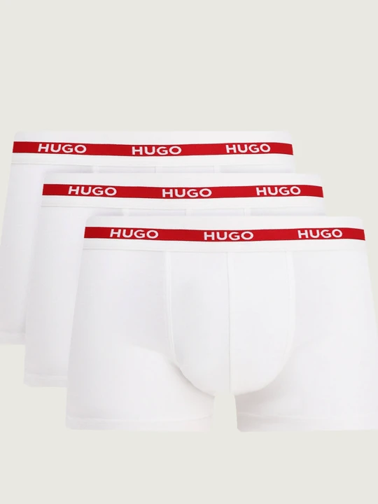 Zdjęcie produktu Hugo Bodywear Bokserki 3-pack TRUNK TRIPLET PLANET biały