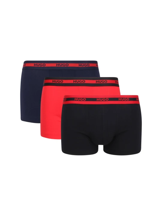 Zdjęcie produktu Hugo Bodywear Bokserki 3-pack TRUNK TRIPLET PLANET granatowy
