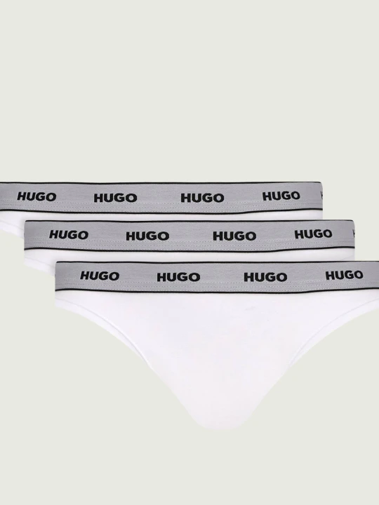 Zdjęcie produktu Hugo Bodywear Figi 3-pack biały