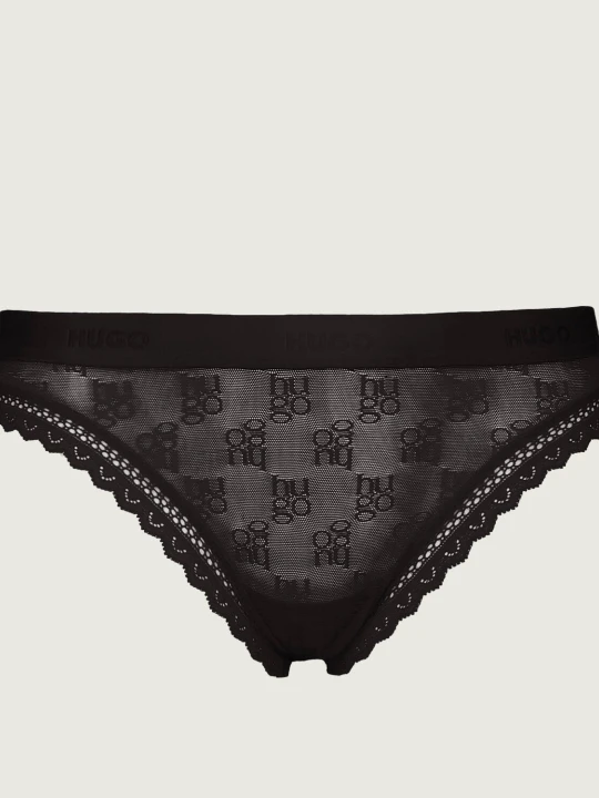 Zdjęcie produktu Hugo Bodywear Koronkowe figi SARTORIAL czarny