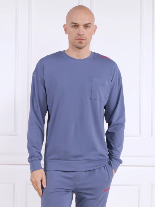 Zdjęcie produktu Hugo Bodywear Longsleeve Labelled | Regular Fit niebieski