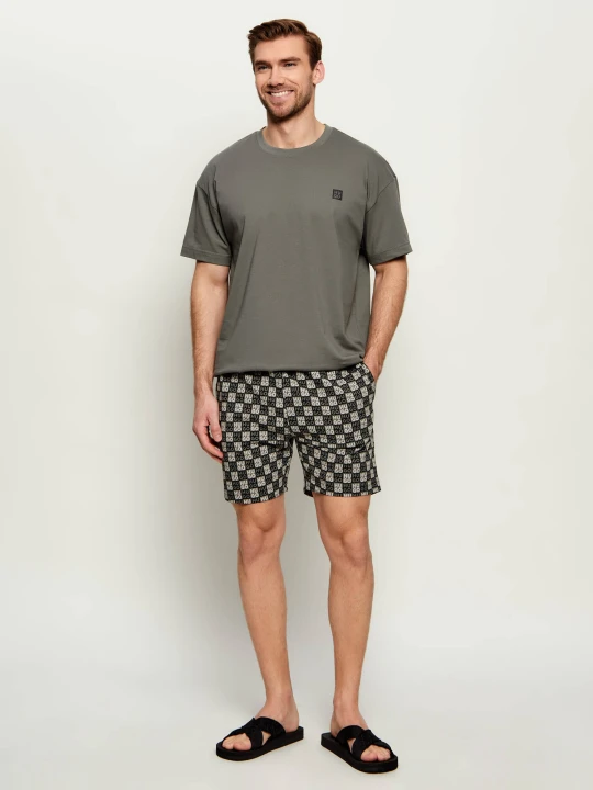 Zdjęcie produktu Hugo Bodywear Piżama AARON | Regular Fit szary