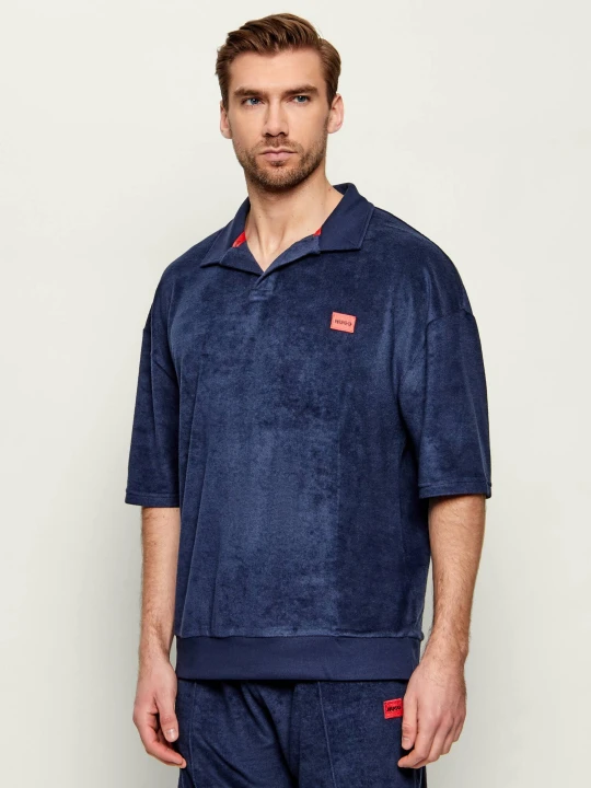 Zdjęcie produktu Hugo Bodywear Polo TERRANCE | Regular Fit frotté granatowy