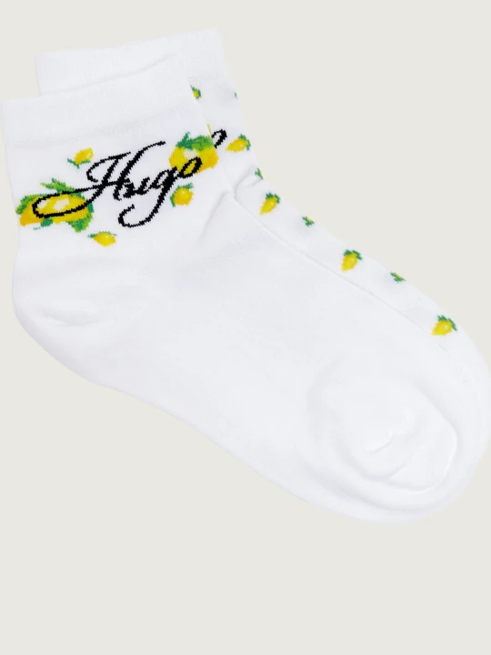 Zdjęcie produktu Hugo Bodywear Skarpety 2-pack 2P SH LEMON CC W biały