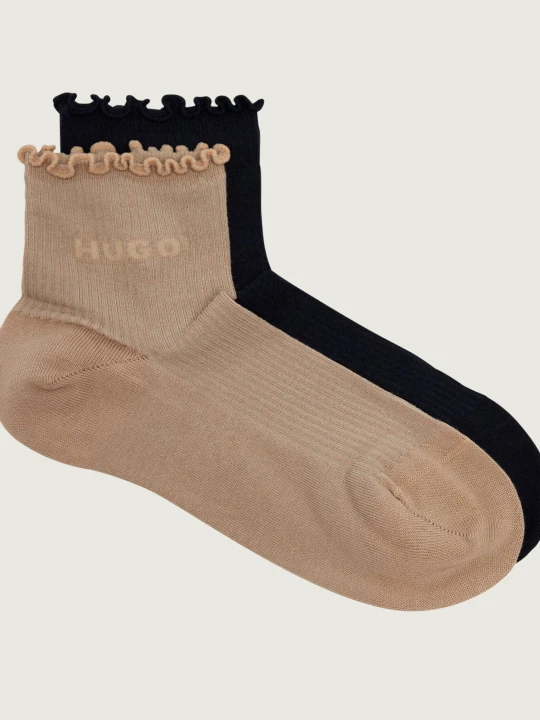 Zdjęcie produktu Hugo Bodywear Skarpety 2-pack 2P SH Lettuce CC W beżowy
