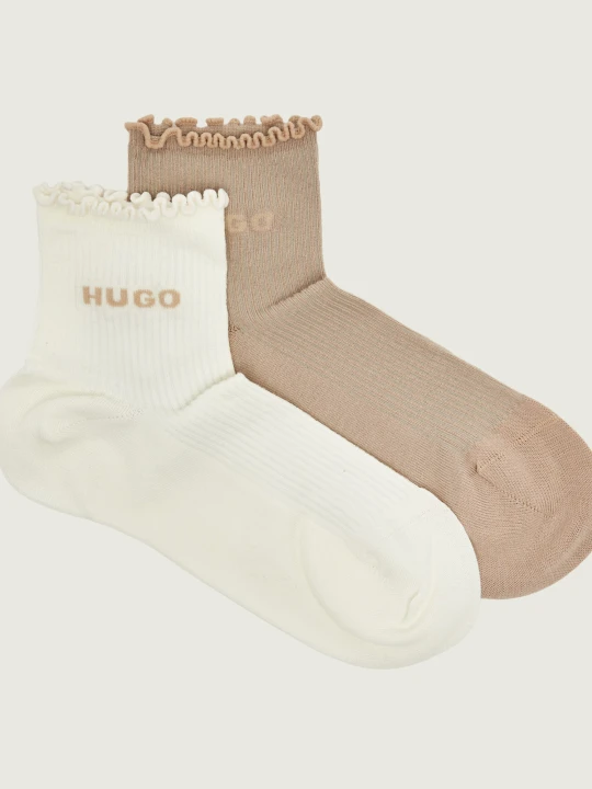 Zdjęcie produktu Hugo Bodywear Skarpety 2-pack 2P SH Lettuce CC W beżowy