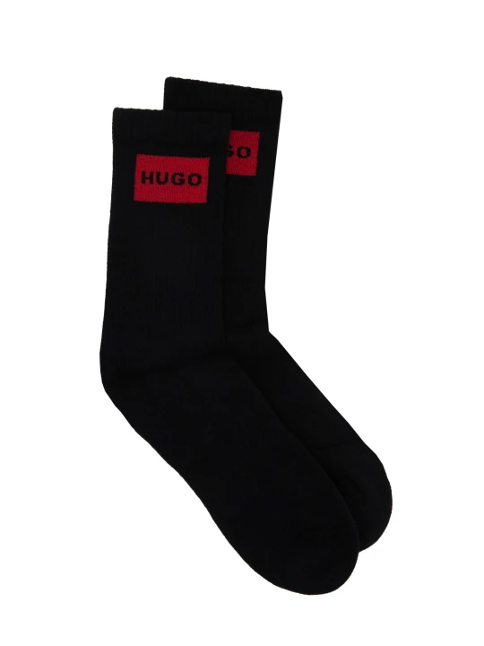Zdjęcie produktu Hugo Bodywear Skarpety 2-pack QS RIB LABEL CC czarny