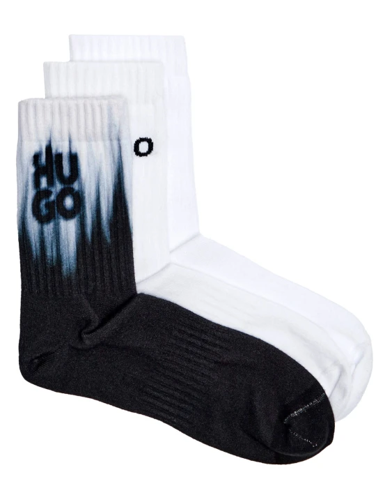 Zdjęcie produktu Hugo Bodywear Skarpety 3-pack 3P QS RIB SMOKEY PES biały